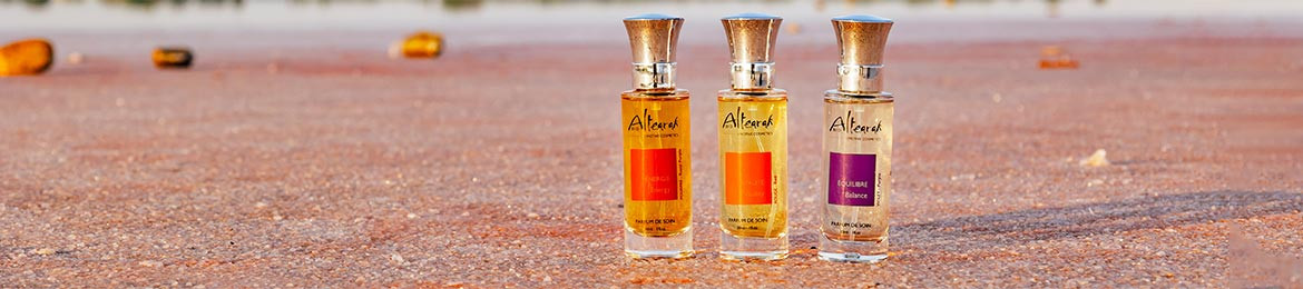 Les 14 parfums de soin d'Altearah Bio